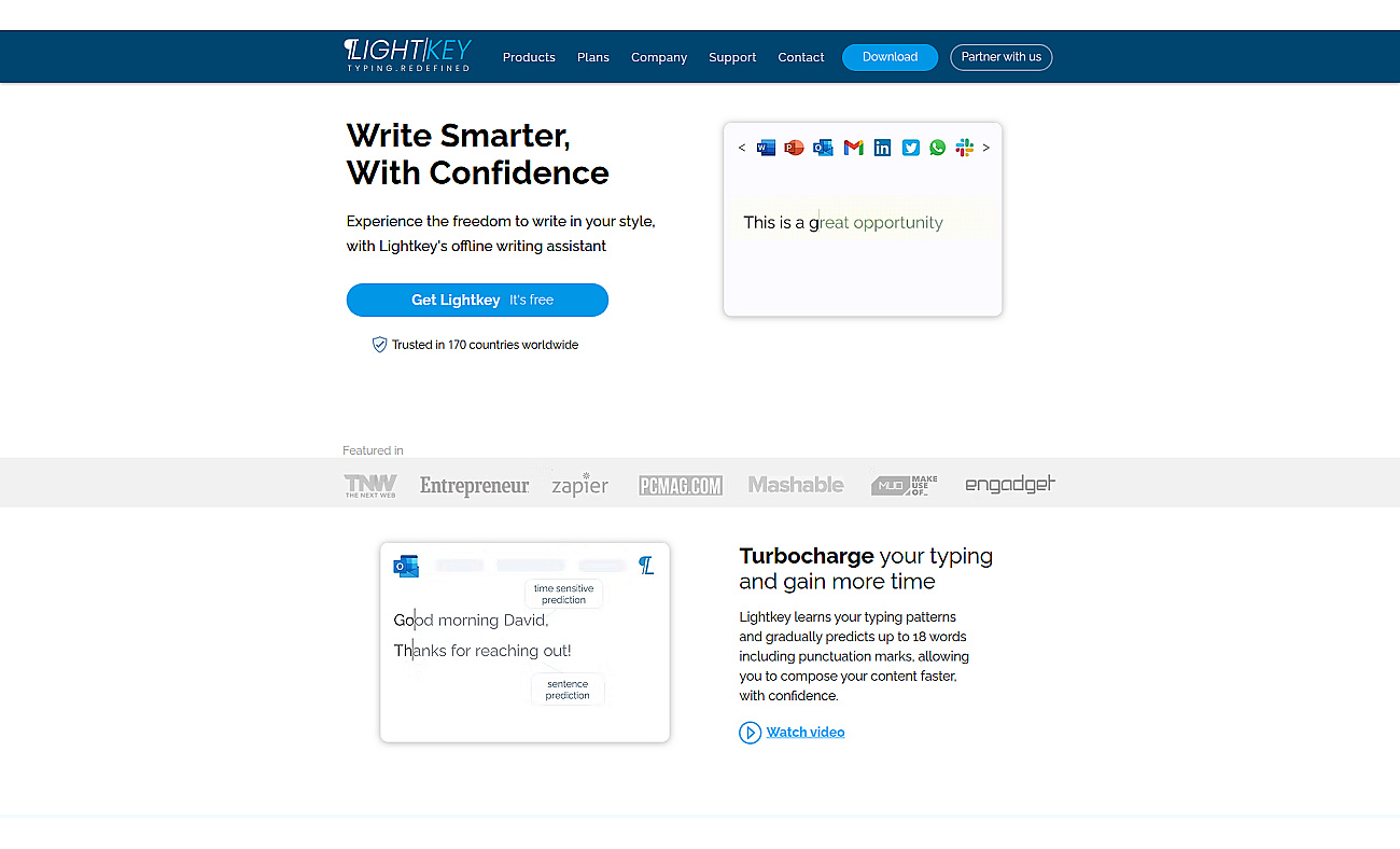 Lightkey screenshot