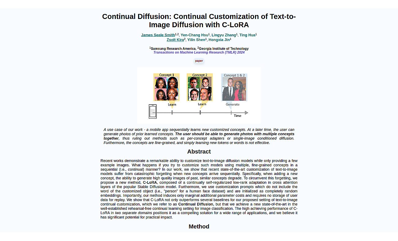 Continual Diffusion screenshot