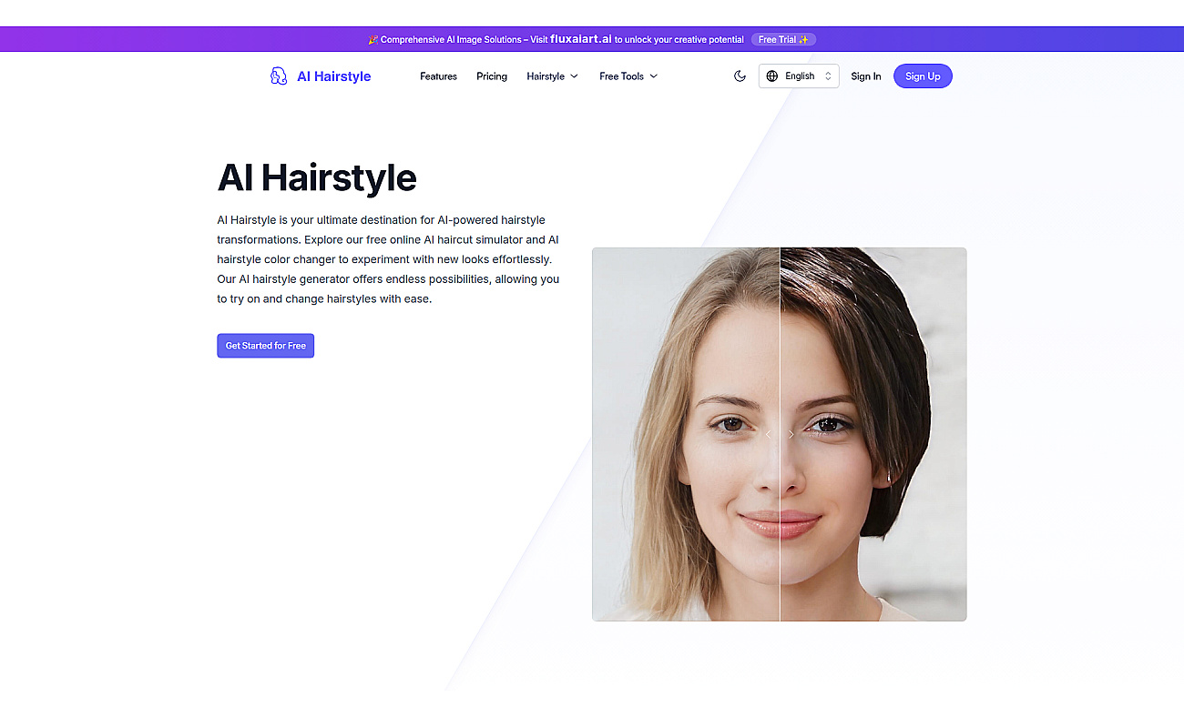 AI Hairstyle screenshot