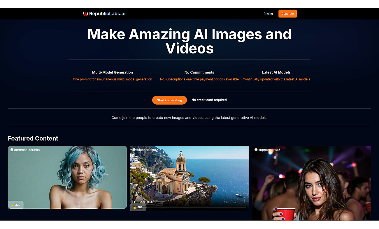 RepublicLabs.ai screenshot