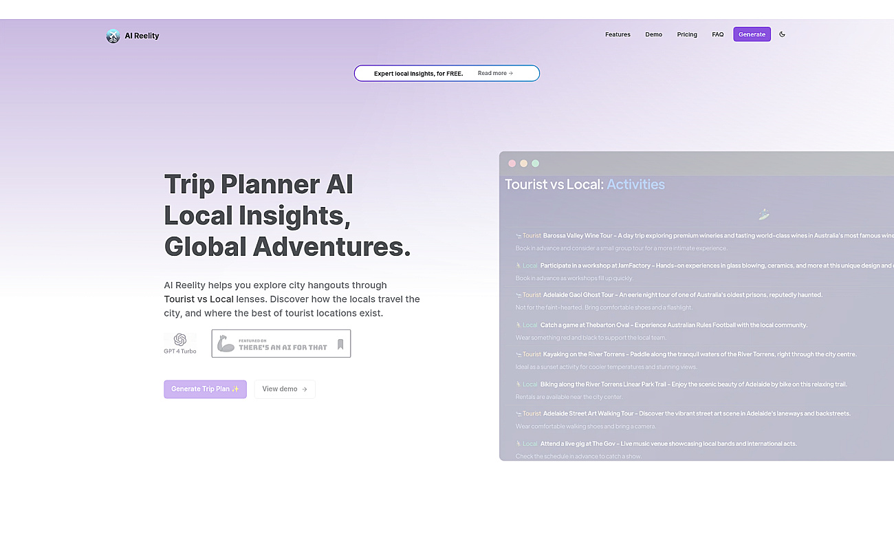 AIreelity screenshot
