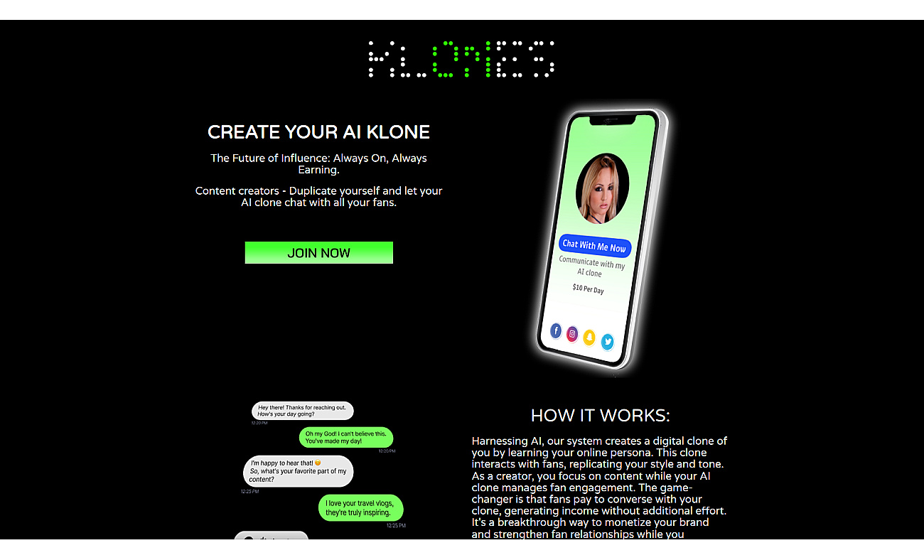 Klones screenshot