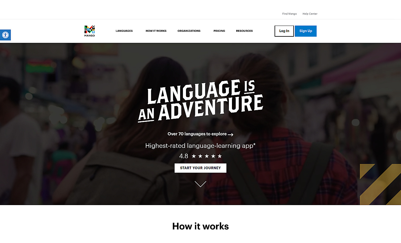 Mango Languages screenshot