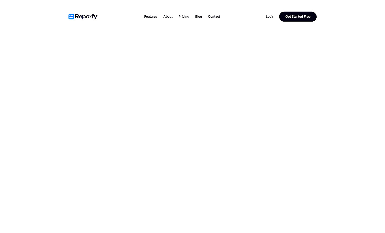 Reporfy screenshot