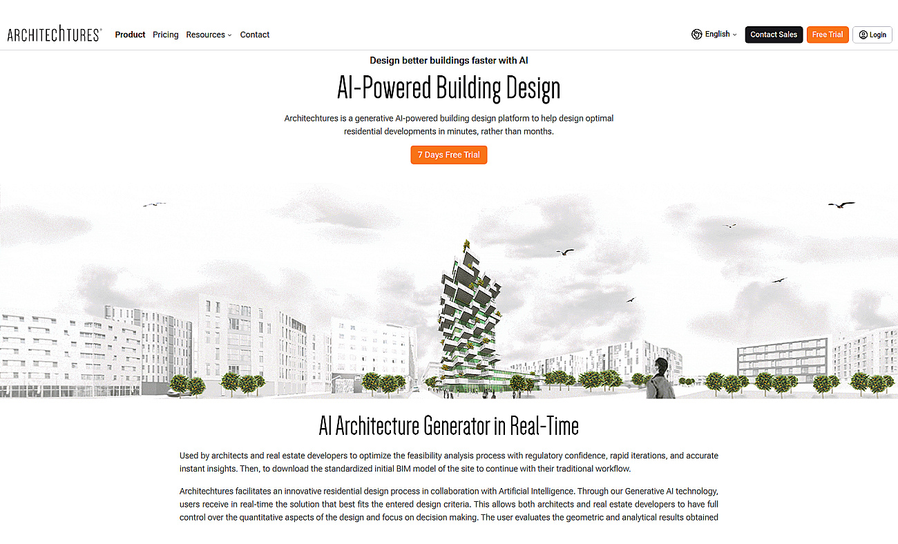 Architechtures screenshot