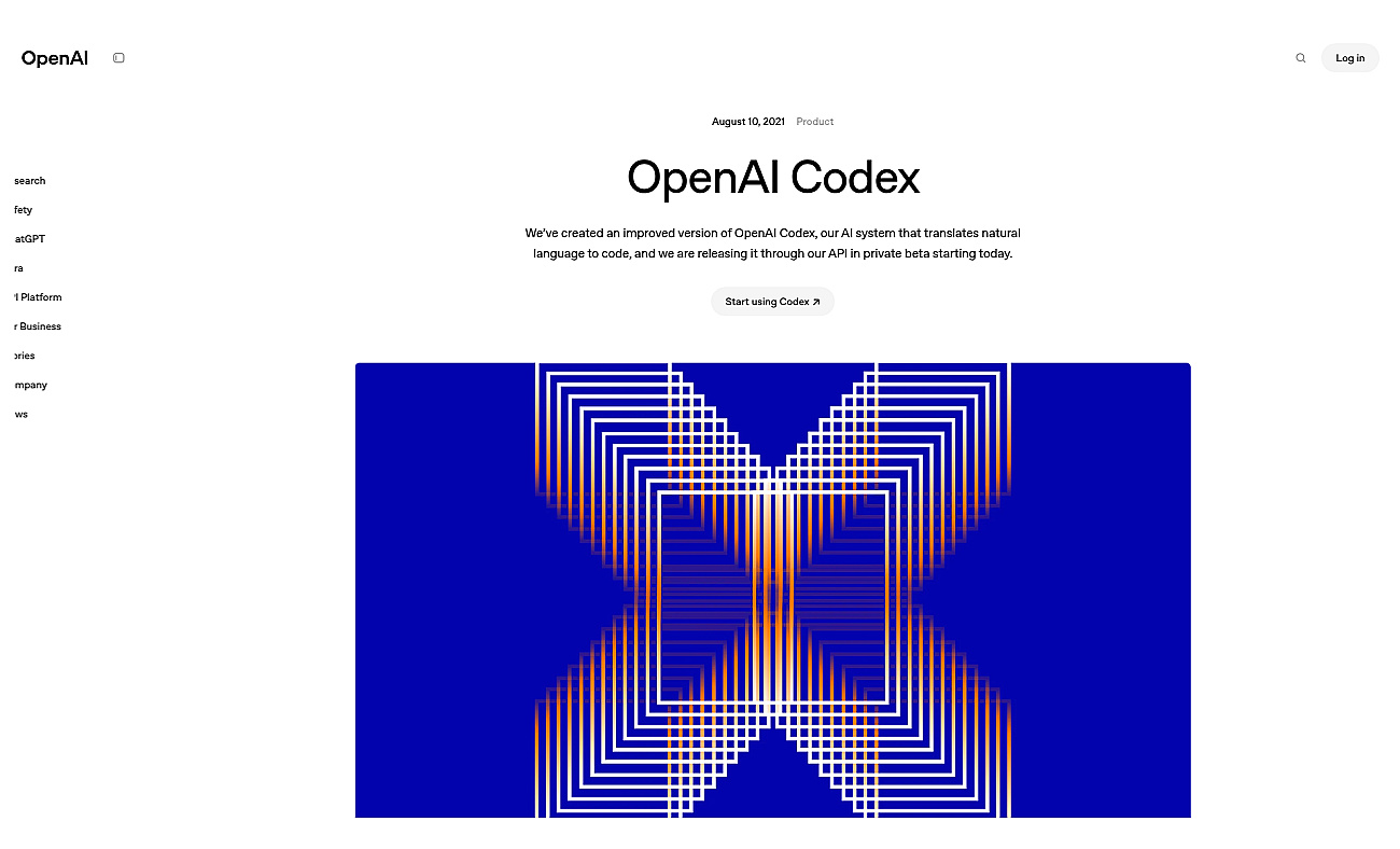 Codex screenshot