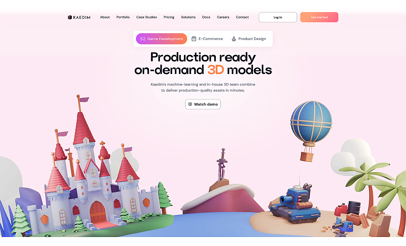 Kaedim screenshot