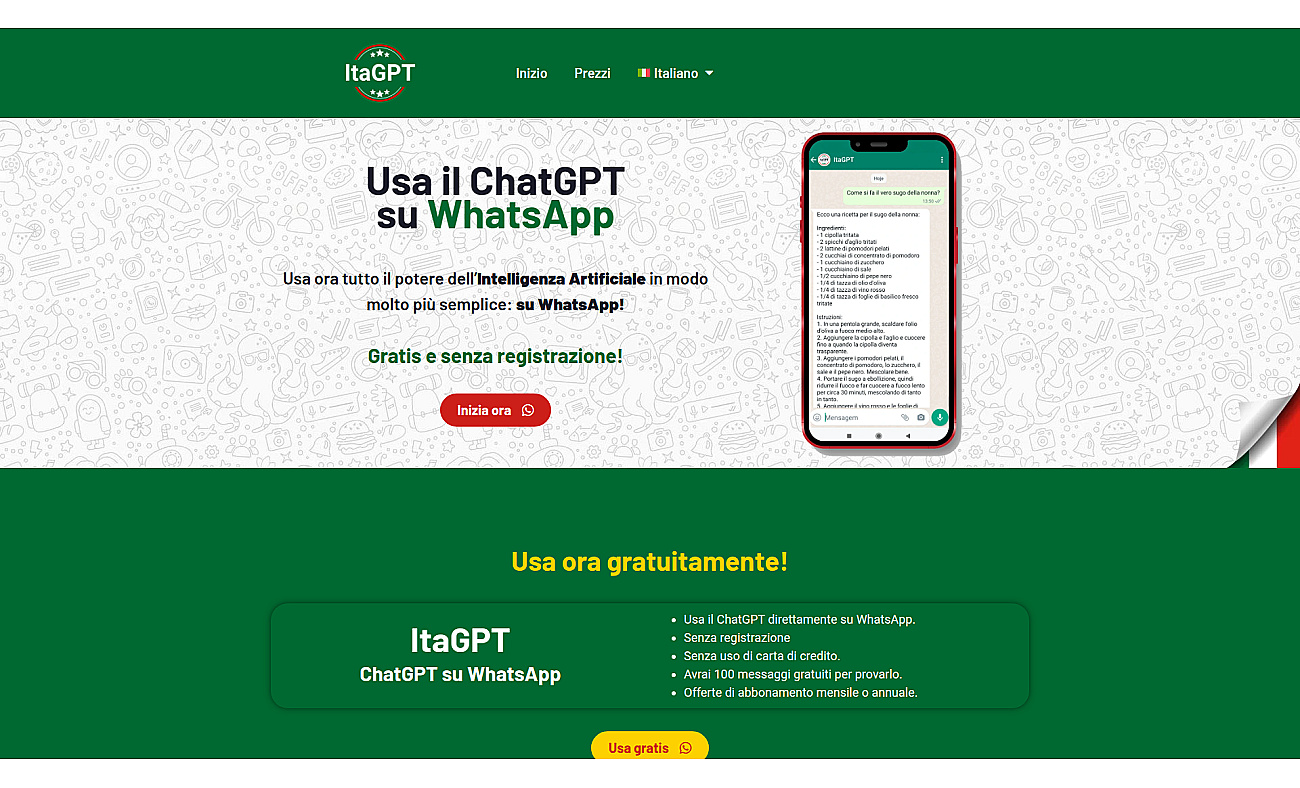 ItaGPT screenshot