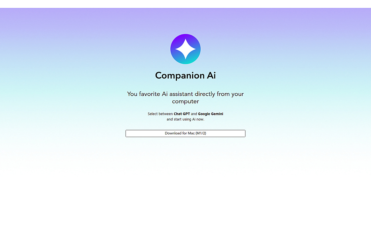 CompanionAI screenshot
