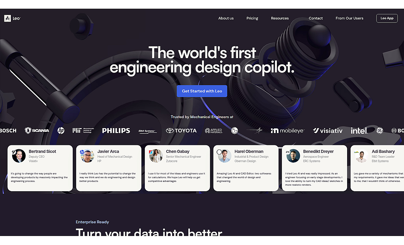 Leo.AI screenshot
