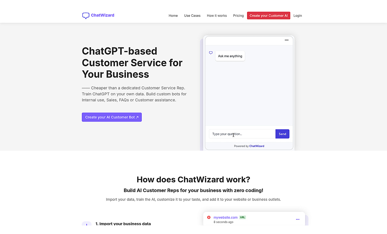 ChatWizard screenshot