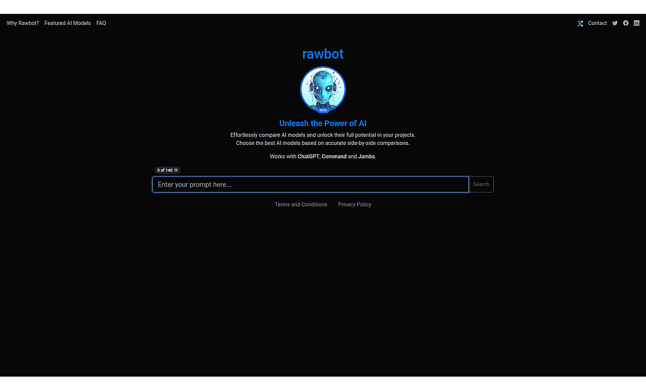Rawbot screenshot
