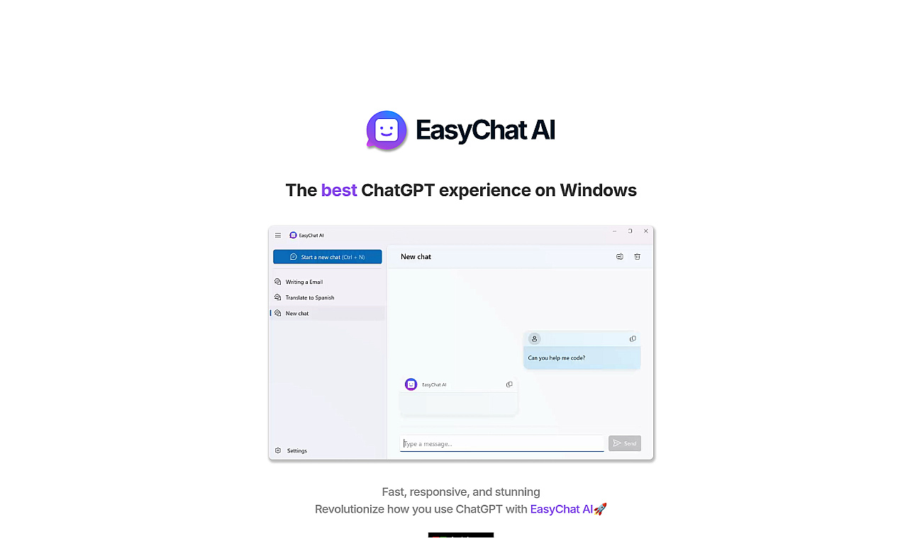 EasyChat AI screenshot
