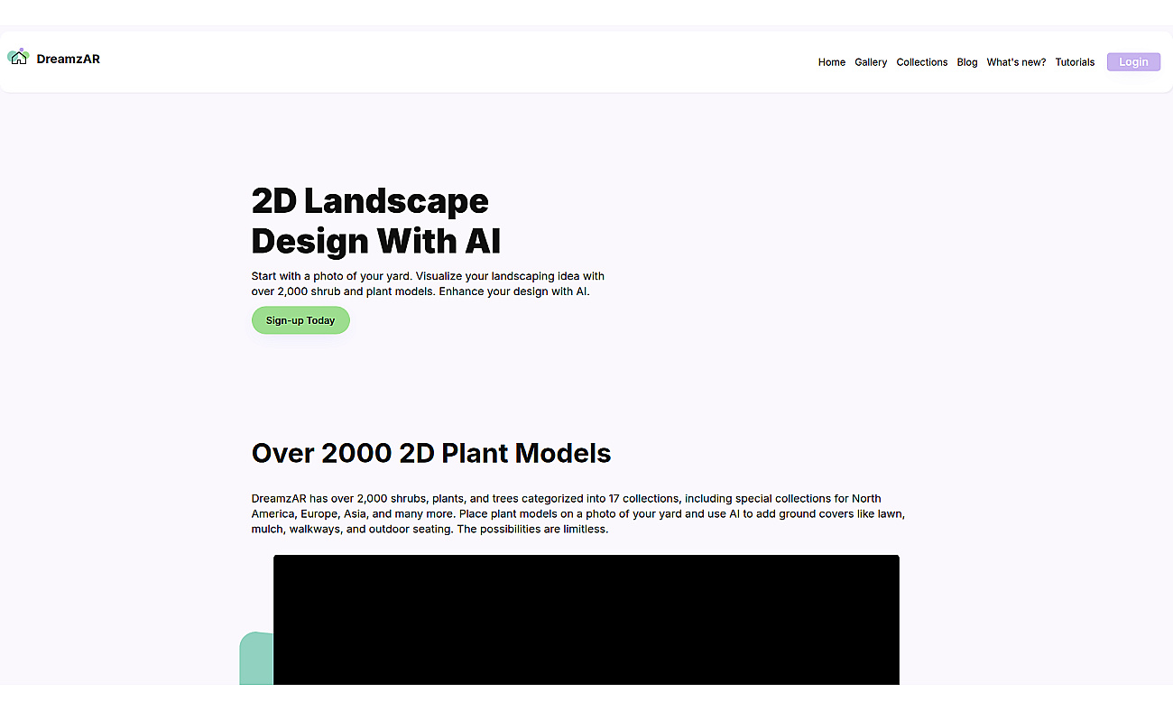 DreamzAR AI Landscape Design Ideas screenshot