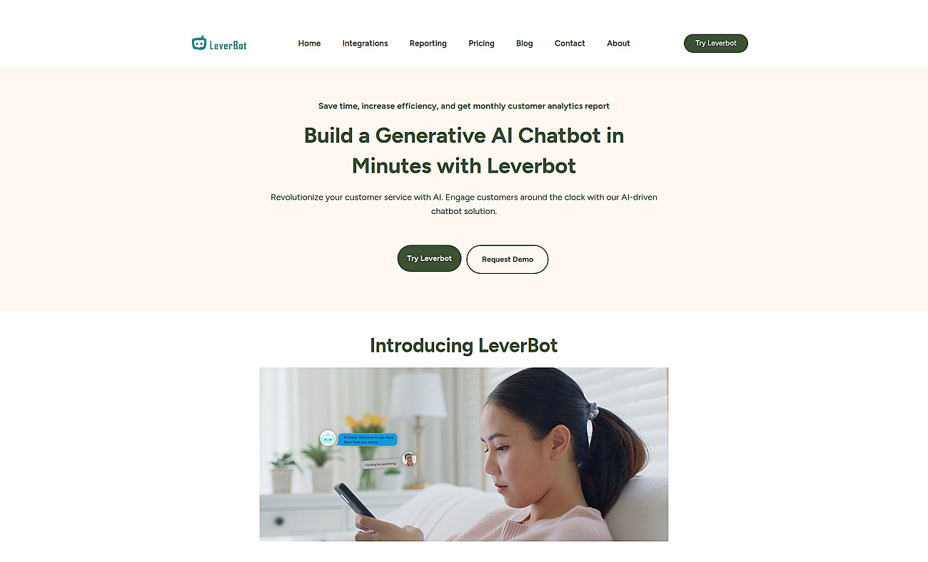 Leverbot screenshot