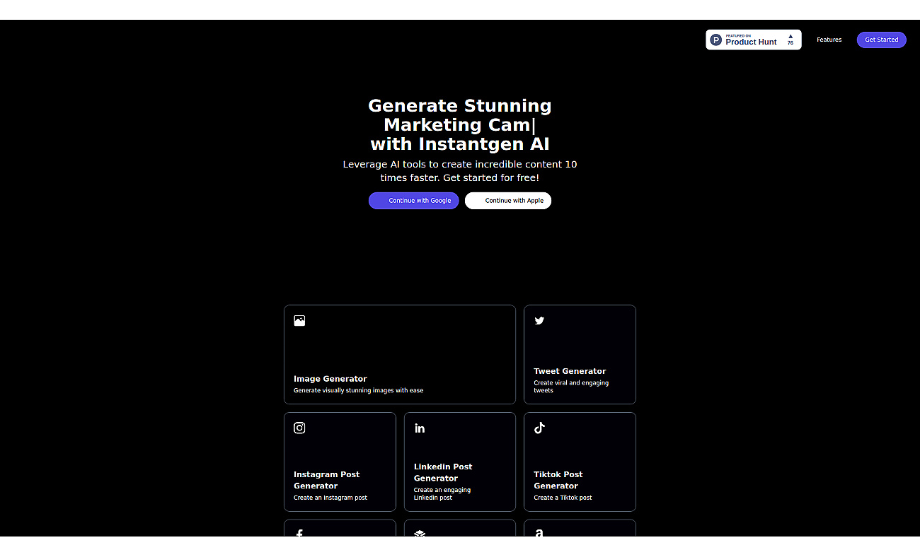 Instantgen screenshot