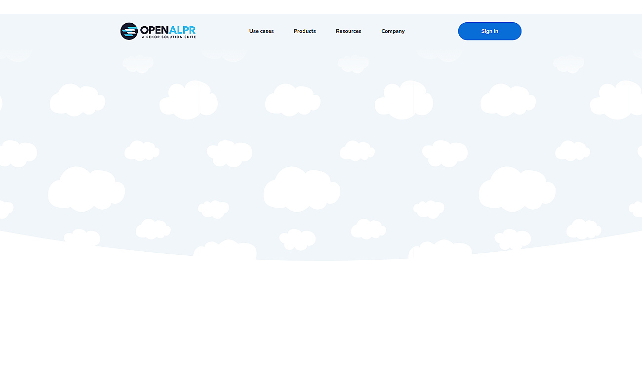 OpenALPR screenshot