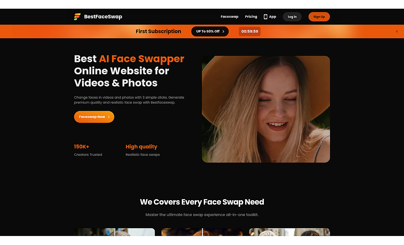 BestFaceswap.ai screenshot