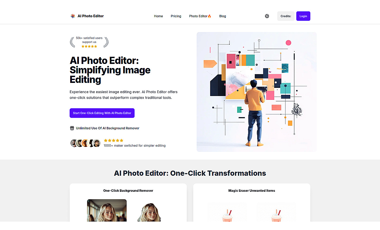 AI Photo Editor screenshot
