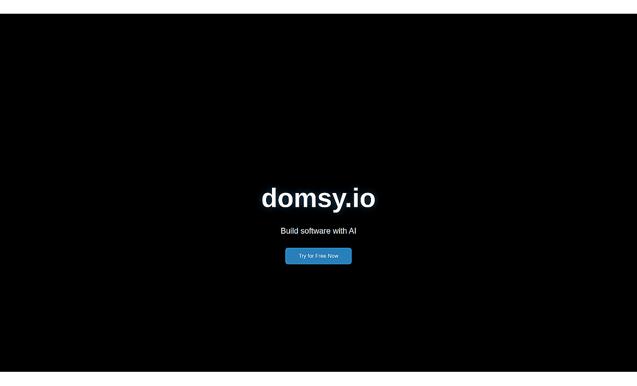 DOMSY.IO screenshot