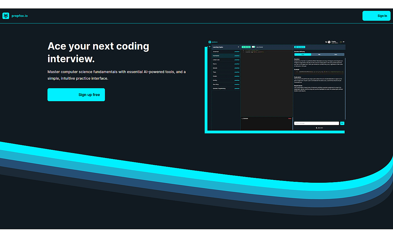 Prepfox screenshot