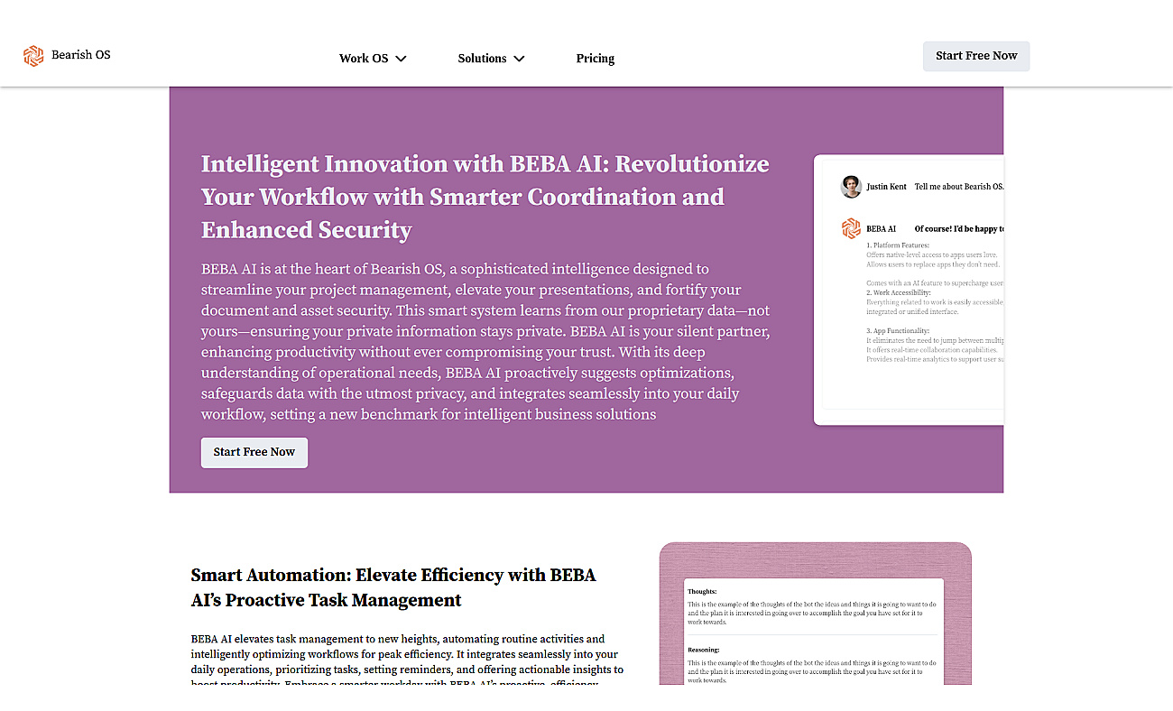Beba AI screenshot