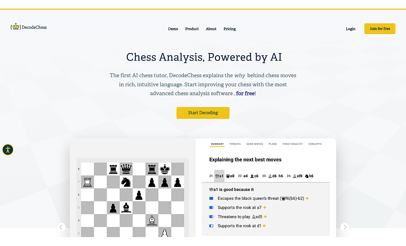 Decode Chess - AI Chess Coach screenshot