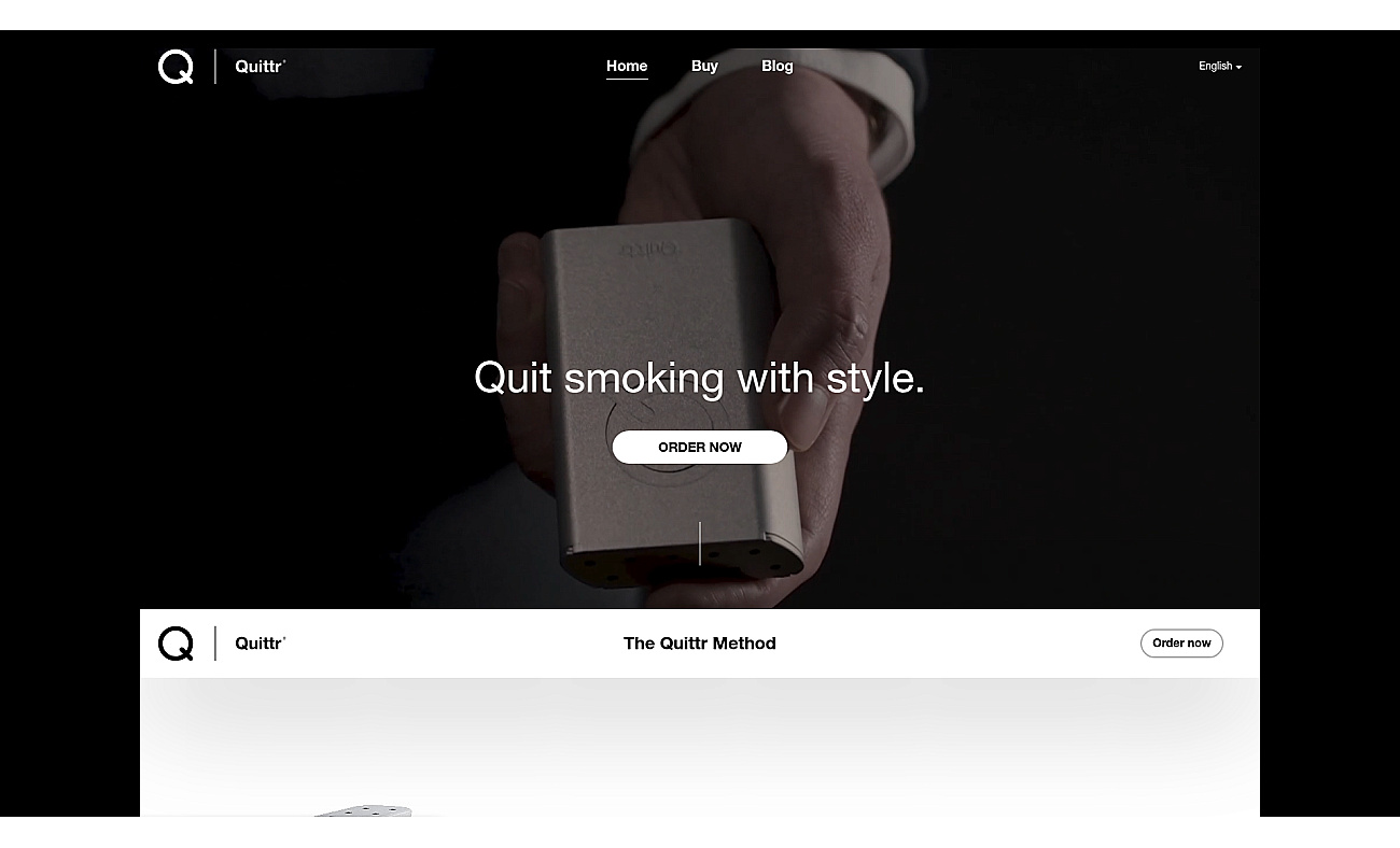Quittr screenshot