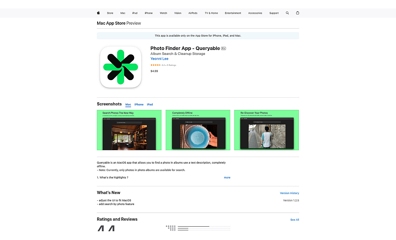 Search Photo - Queryable screenshot
