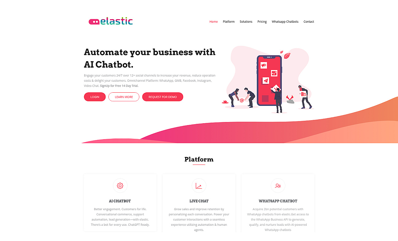 Elastic Bot screenshot