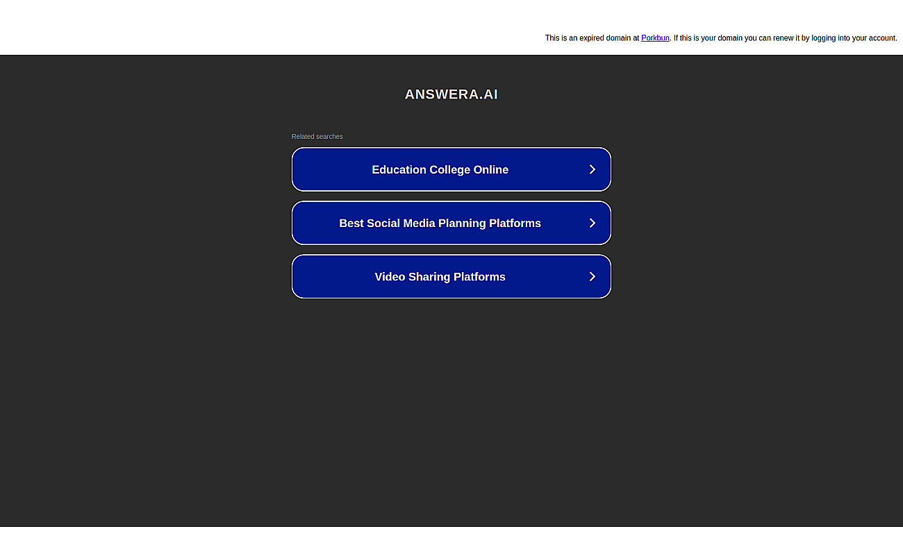 Answera screenshot