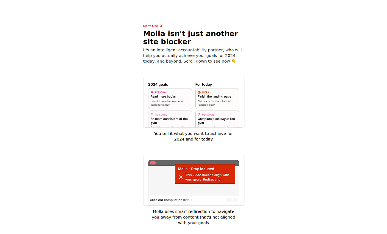 Molla screenshot