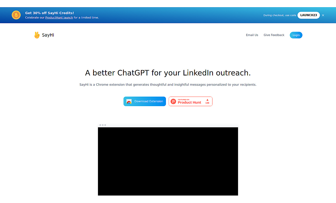 SayHi screenshot