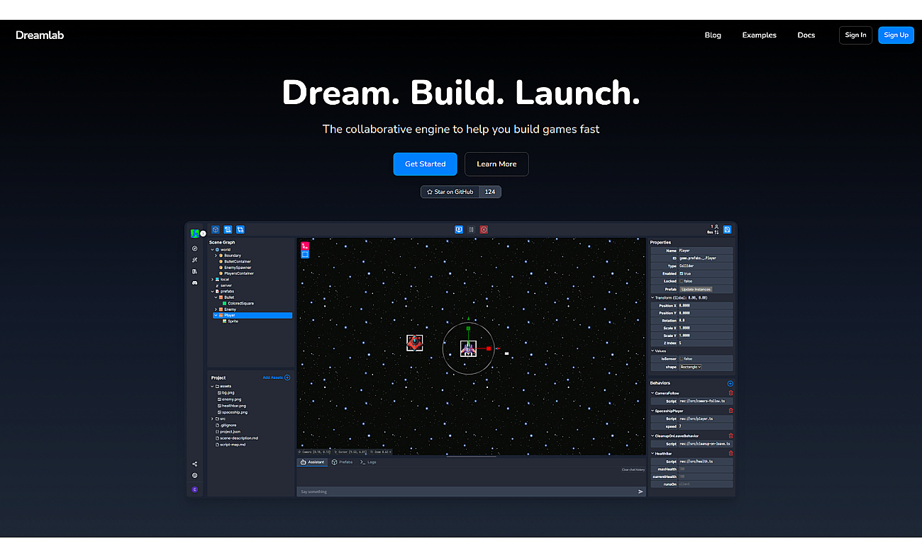 Dreamlab screenshot