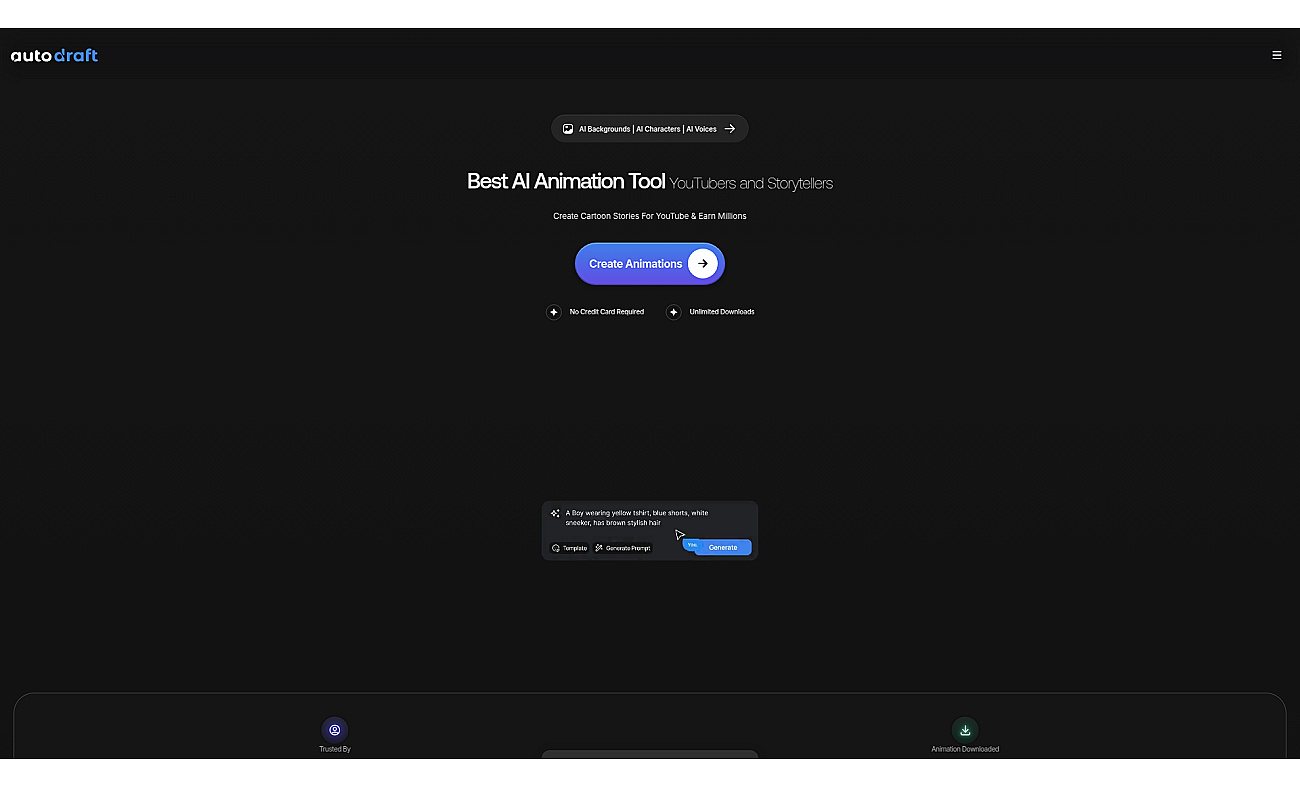 Autodraft screenshot