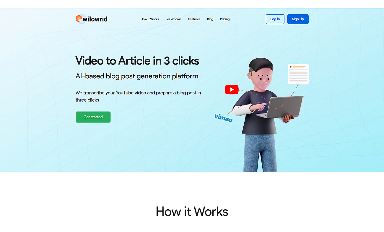 Wilowrid screenshot