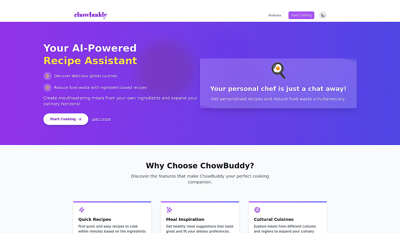 Chowbuddy screenshot