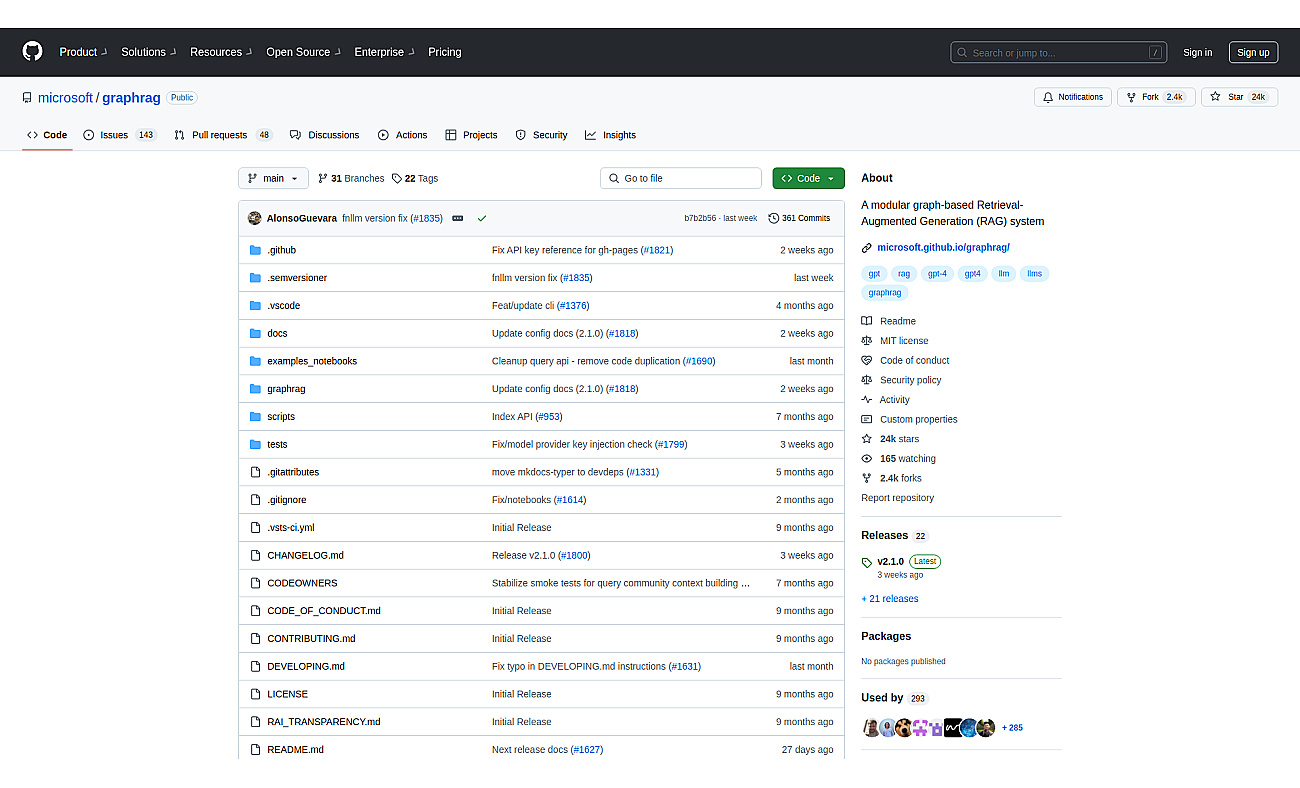 Graphrag screenshot