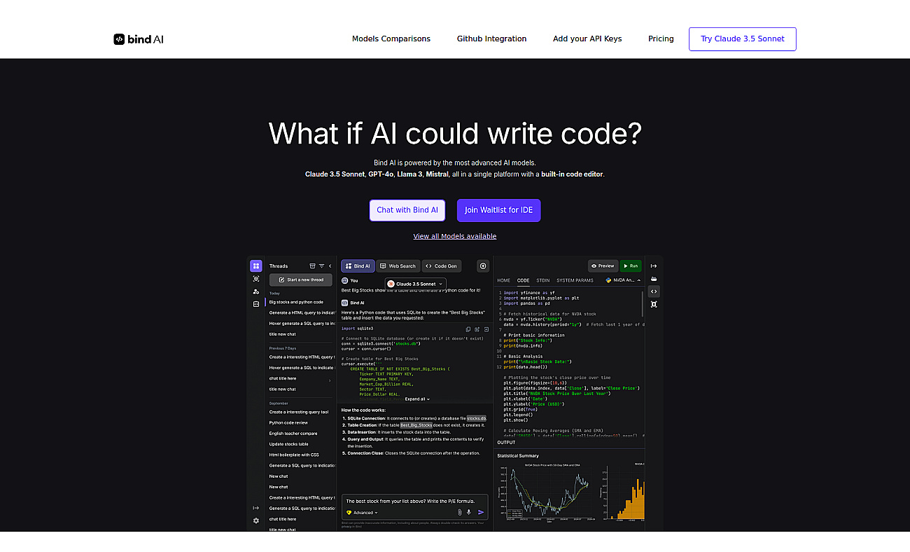 Bind screenshot