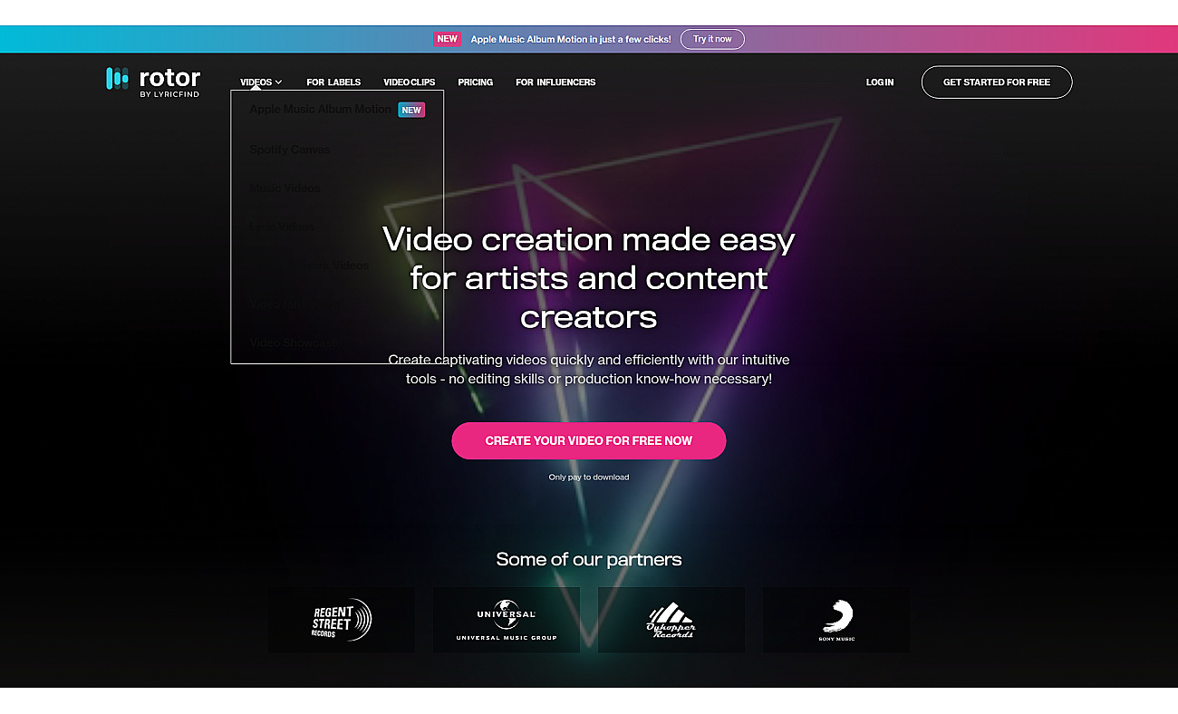 Rotor Videos screenshot