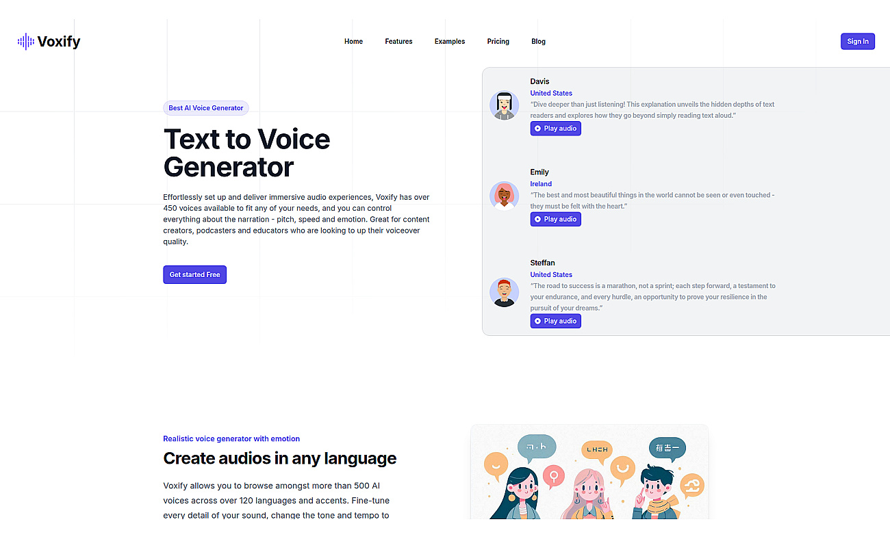 Voxify screenshot