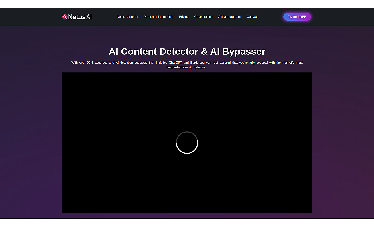 Netus screenshot