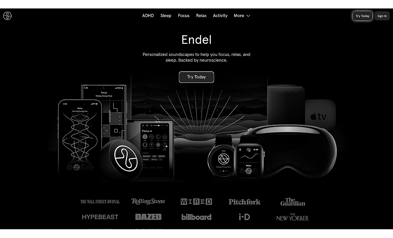 Endel screenshot