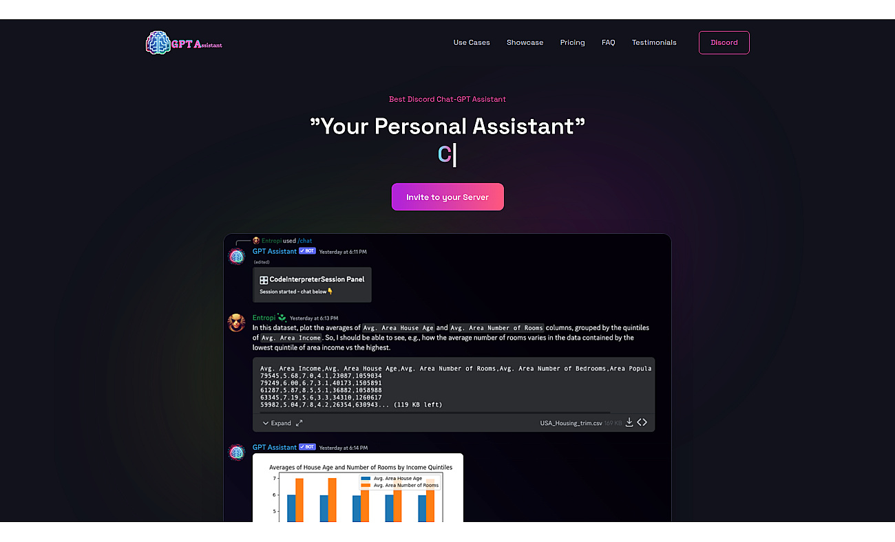 GPTAssistant screenshot