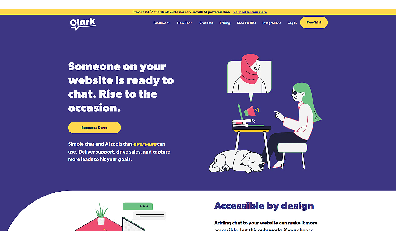 Olark screenshot