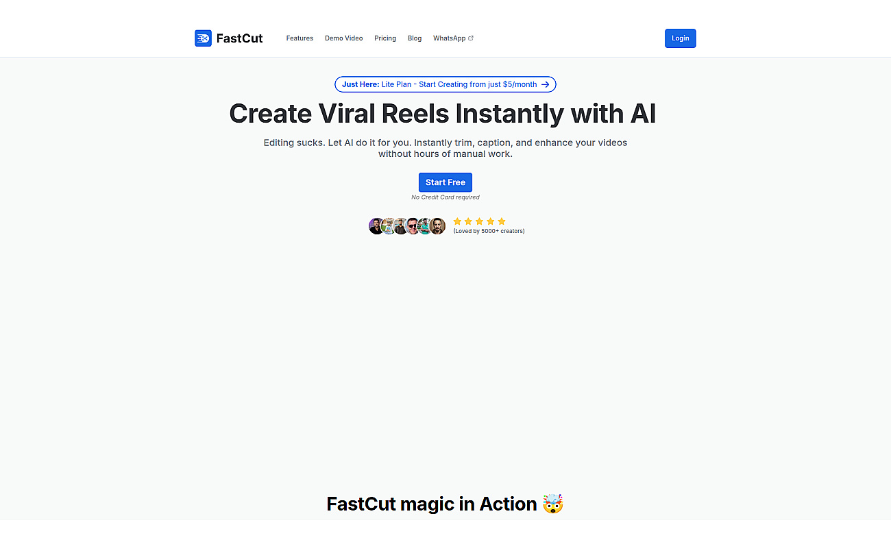 FastCut screenshot