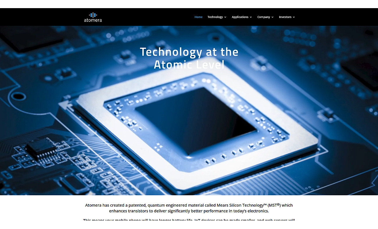 Atomera screenshot