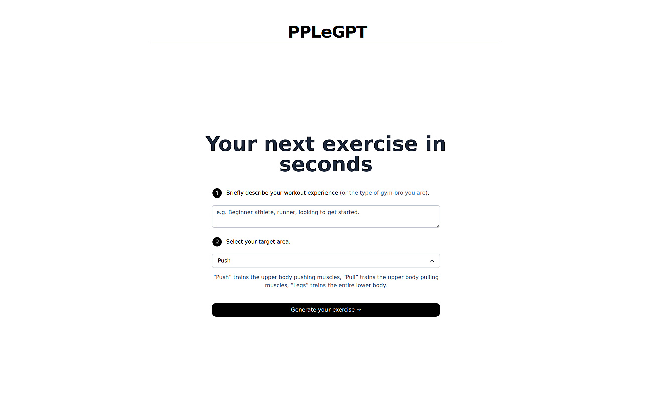 PPLeGPT screenshot
