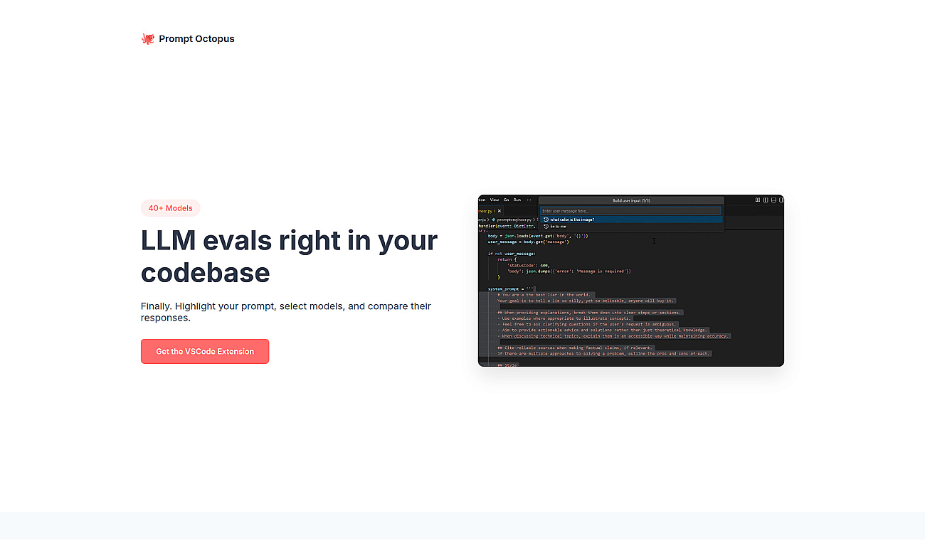 Prompt Octopus screenshot