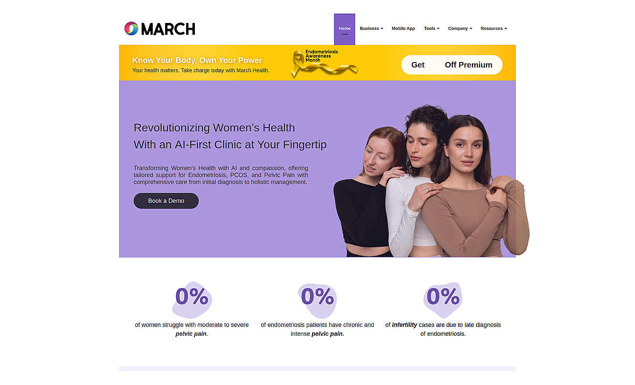 March Health screenshot